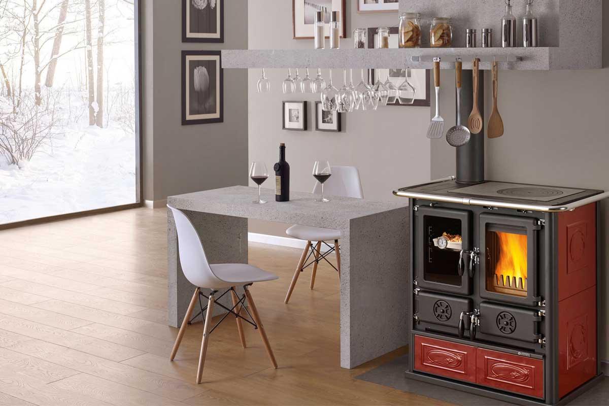 Holzherd Rosetta Sinistra Ceramica 5.0 von La Nordica